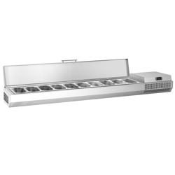 Vetrina Refrigerata Porta Ingredienti / Vetrina Gastronorm PREMIUM PLUS - 2300x413mm - 10x GN 1/3