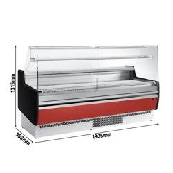 Mostrador refrigerado - 1900mm - y 1 estante