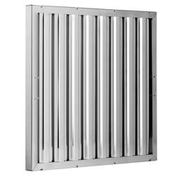 Lamellenfilter RVS - 500x500x25mm - Type A
