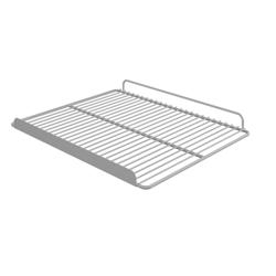 Wire shelf - plastic-coated - 340x276mm - Light grey - for GK175UG