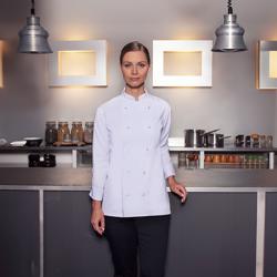 KARLOWSKY | Casaco de cozinha Basic - Branco - Tamanho: 5XL