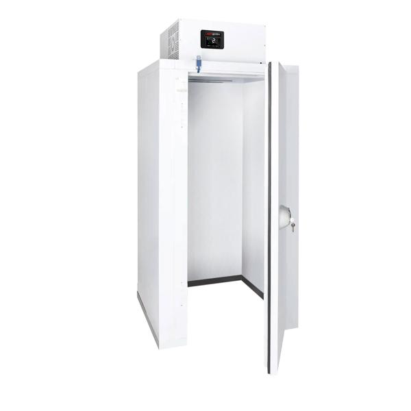 Koelcel - 1000x1110mm x H2340mm - 1,00m³ - isolatie 80mm - incl. monoblock
