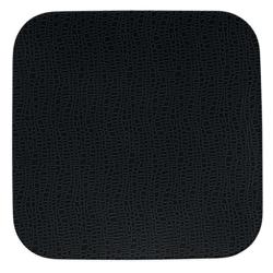 (6 stuks) SELTMANN WEIDEN | Coup bord - plat vierkant - 220x220mm - Zwart