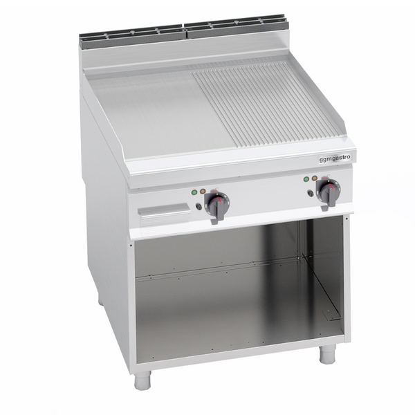 Elektrikli Pleyt Izgara - 11,4 kW Düz ve Oluklu