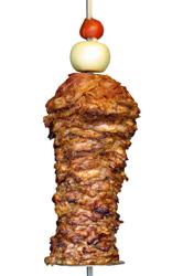 Kebab špíz - 890x16x16 mm - nerezová ocel - kompatibilní s DUK4-EN-SB