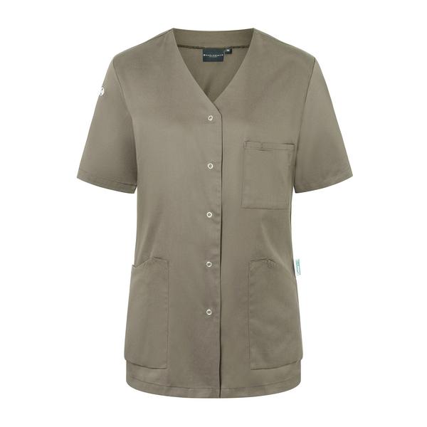 KARLOWSKY | Korte Mouw Dames Tuniek Essential - Salie - maat: 34