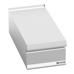 PAOLO | Neutral Top Tabletop Unit PREMIUM - 400mm - 900mm deep - Scotch-Brite satin finish - Paolo 900