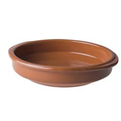 (4 adet) CLASSICO - Seramik Fırın Kabı - Ø 160mm - Kahverengi