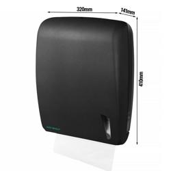 AIR-WOLF | Kağıt havlu dispenseri - 750 havlu için - ABS plastik - antrasit
