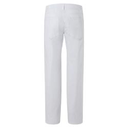 KARLOWSKY | Men's Chef Work Trousers Manolo 5-Pocket Stretch – White - Size 58