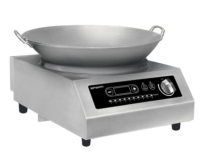 Wok indukcijski štednjak - 3,5 kW - Uklj. WOK