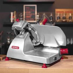 BERKEL | Snijmachine Pro Line als zwaartekrachtsnijmachine - 350 Watt - Mes: Ø 300mm - Zilver