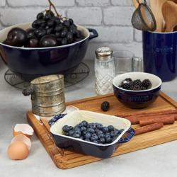STAUB | CERAMIQUE - Plat à four - 140x110mm - Céramique - Bleu foncé	