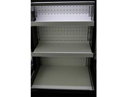 Espositore murale refrigerato - 725 mm - con 2 ripiani
