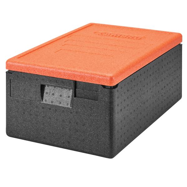 CAMBRO | CAM GOBOX® - Toploader - GN 1/1 - Zwart - Oranje deksel