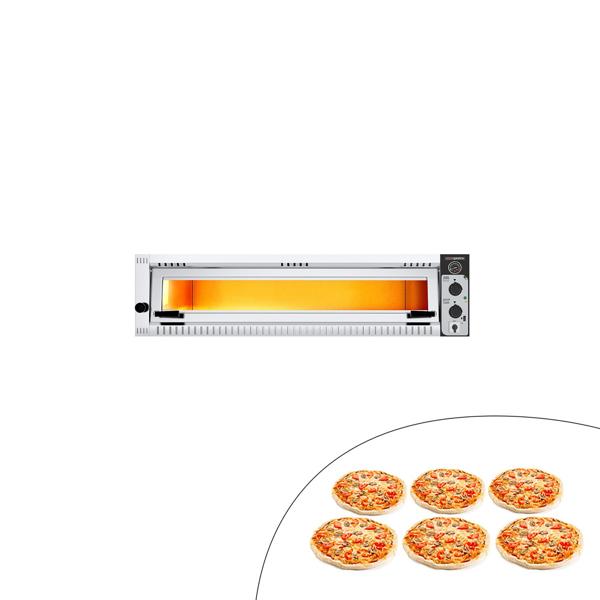 Elektrikli Pizza Fırını -  6x 34cm- Manuel