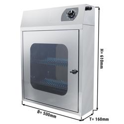 Késfertőtlenítő (UV-s) - 30 kés - 20 W - Digitális időzítő 4 az 1-ben 120 percig