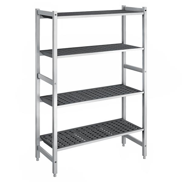Étagère de base en aluminium - 1080 x 1800 mm - Capacité de charge : 900 kg