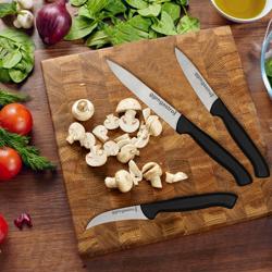 Set di coltelli per verdure - acciaio inox
