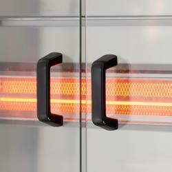 Grill gazowy do kurczaka PREMIUM - 18,8 kW - z 4 szpikulcami na 20 kurczaków	