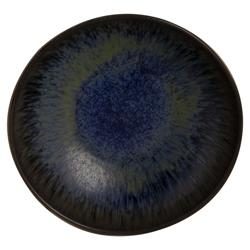 (6 pcs) TAMA | Deep Plate - Stoneware - Ø220mm - Blue