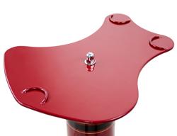 Support pour trancheuse - Design rustique italien - Rouge - compatible avec Machine à volant d'inertie ASS250