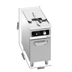 Friteuse électrique – 18 litres – 18 kW – Bflex Digital