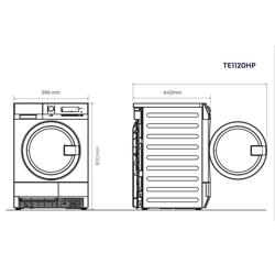 ELECTROLUX | myPRO TE1120HP - Akıllı profesyonel çamaşır kurutma makinesi - 8kg - Isı pompalı