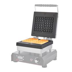 Backplatten für Waffeleisen - forma: em quadrado