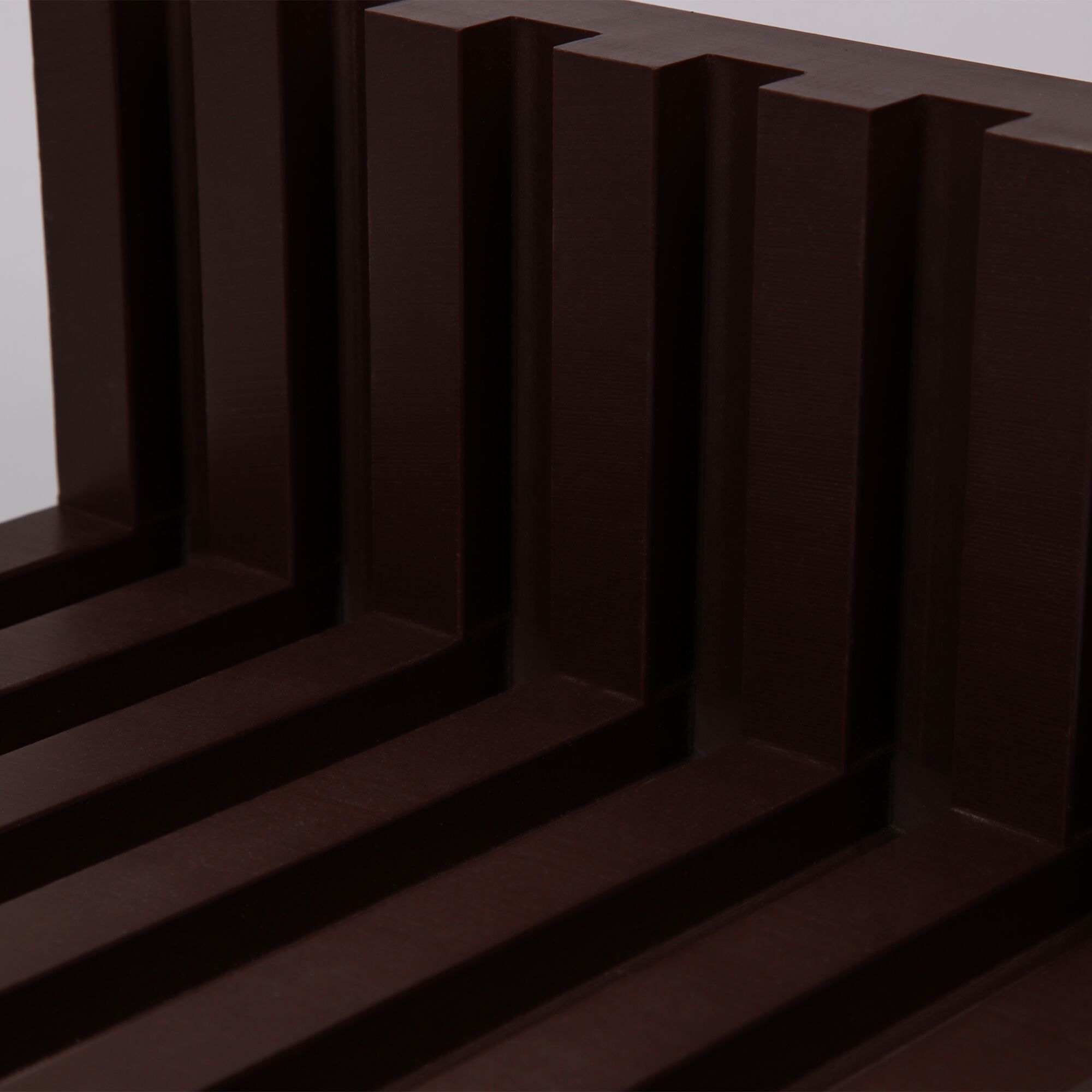 Rangement pour planches à découper pour planches de 20mm - Polyéthylène - Marron