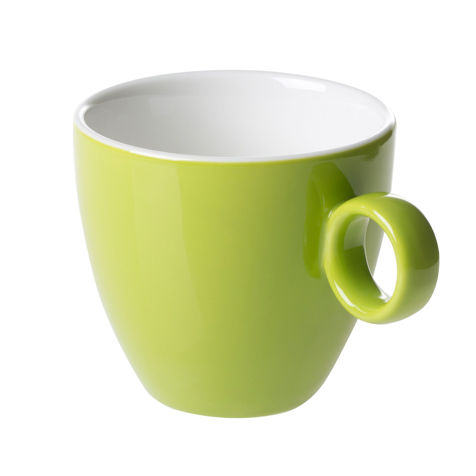 (6 pièces) BART COLOUR CAFE – Tasse à café – 170 ml – Vert citron