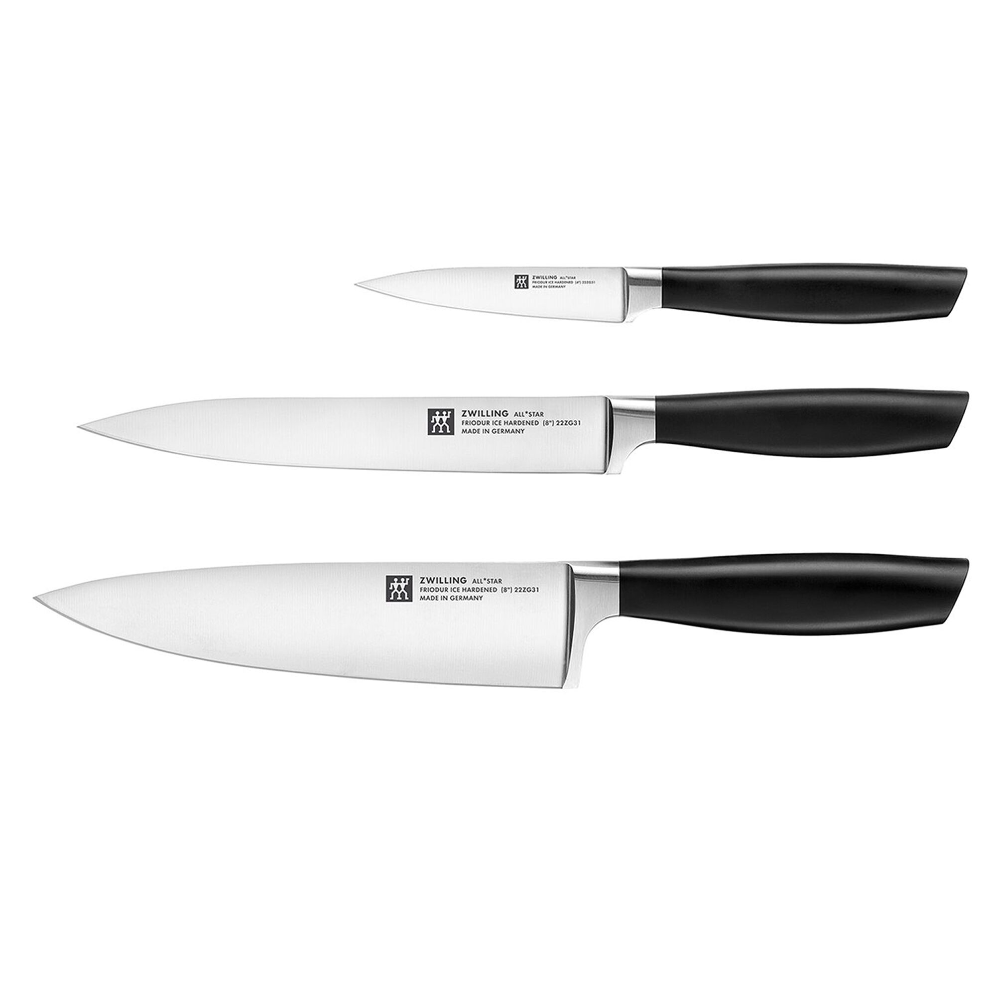 ZWILLING | ALL * STAR - Ensemble de couteaux - 3 pièces - Argenté
