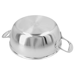 DEMEYERE| Atlantis 7 Braising Pan – Ø 24 cm - 7‑Ply Base - Pouring Rim - Helper Handle - Induction Ready - No Lid