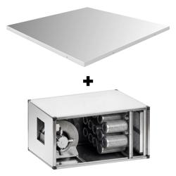 Geurfilterkast met motor - 7000m³/u - met voorfilter & koolstoffilter - incl. beschermpaneel