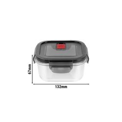 ZWILLING | GUSTO - Barattolo di vetro rettangolare - trasparente - 0,5 litri