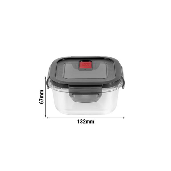 ZWILLING | GUSTO - Pravokutna staklenka - Prozirna - 0,5 litara 