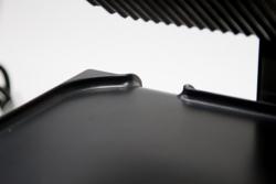 Contactgrill - 2,2 kW - Glad & Gegroefd - Grilloppervlak: 350x330mm