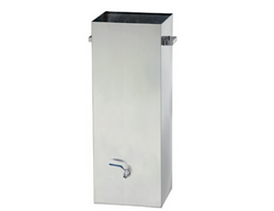 Cleaning tank for chicken skewers - 580 x 300 x 990 mm