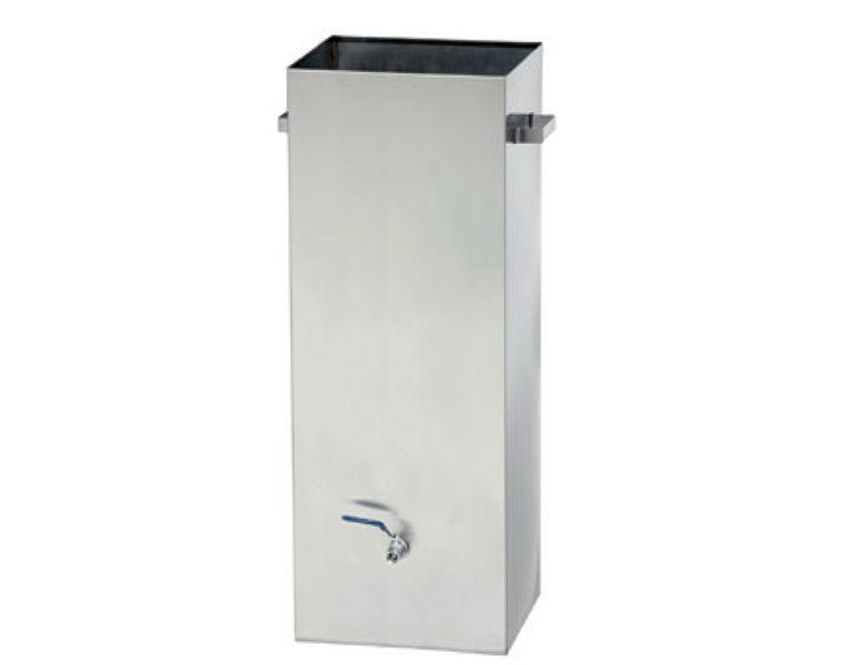 Piliç Izgara Şişleri İçin Temizleme Tankı - 580 x 300 x 990 mm
