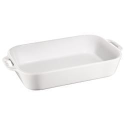 STAUB | CERAMIQUE - Caçarola - 340x240mm - Cerâmica - Branco puro