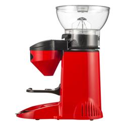 Kaffeemühle - 1kg - 77dB - Mit direkter Ausgabe - Rot