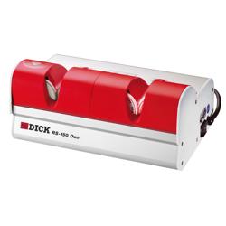F. DICK | Commercial RS-150 Duo Electric Knife Sharpener – Diamond & Honing Wheels - Red - 75 W