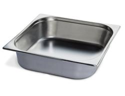 Ruostumattomasta teräksestä valmistettu GN-säiliö 2/3 - Korkeus: 100mm