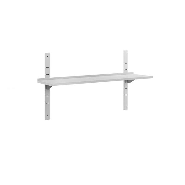 Paslanmaz Duvar Rafı ECO - 1500x300mm - 1 katlı