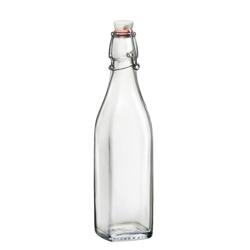 (1 st) Bormioli Rocco | Glasflaska - DUBLIN - med patentkork - 0,25 l