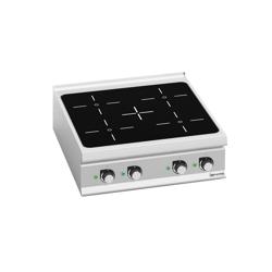 Cocina de inducción - 20kW - 4 zonas de cocción