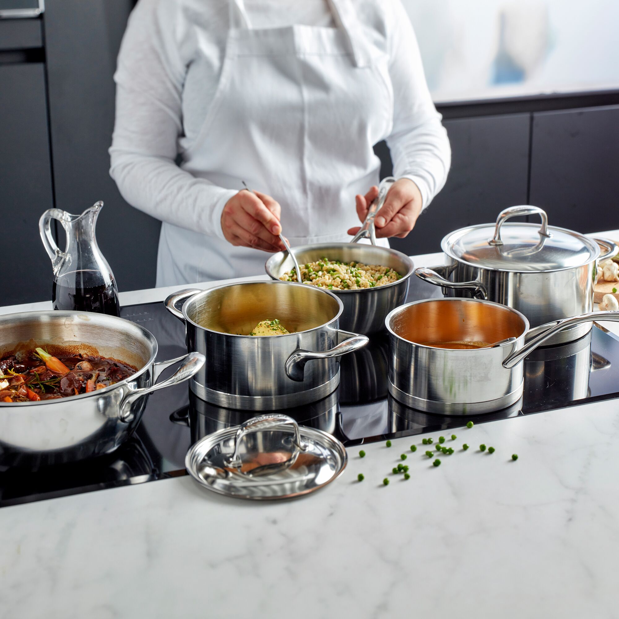 DEMEYERE | ATLANTIS 7 - Sauteuse avec couvercle - Ø 160mm - inox