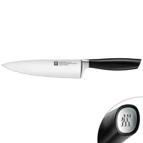 ZWILLING | ALL * STAR - Koksmes - Mes: 200mm - Zilver