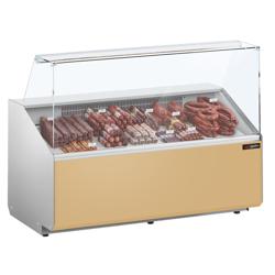 Koeltoonbank - 1568x979mm - 324 liter - front beige - rechte ruit