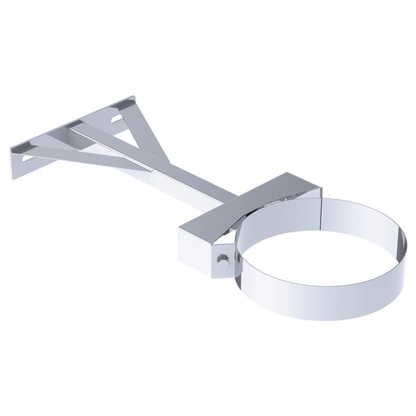 Wandbeugel - RVS - verstelbaar (250 - 360mm) - Ø 401mm